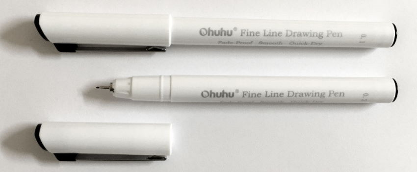 Ohuhu fine liners