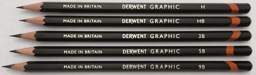 Derwent Graphic drawing pencils