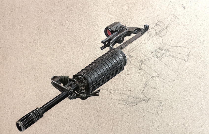 Drawing step by step